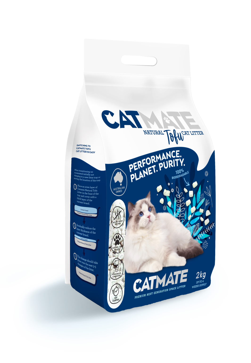 Catmate natural tofu cat litter