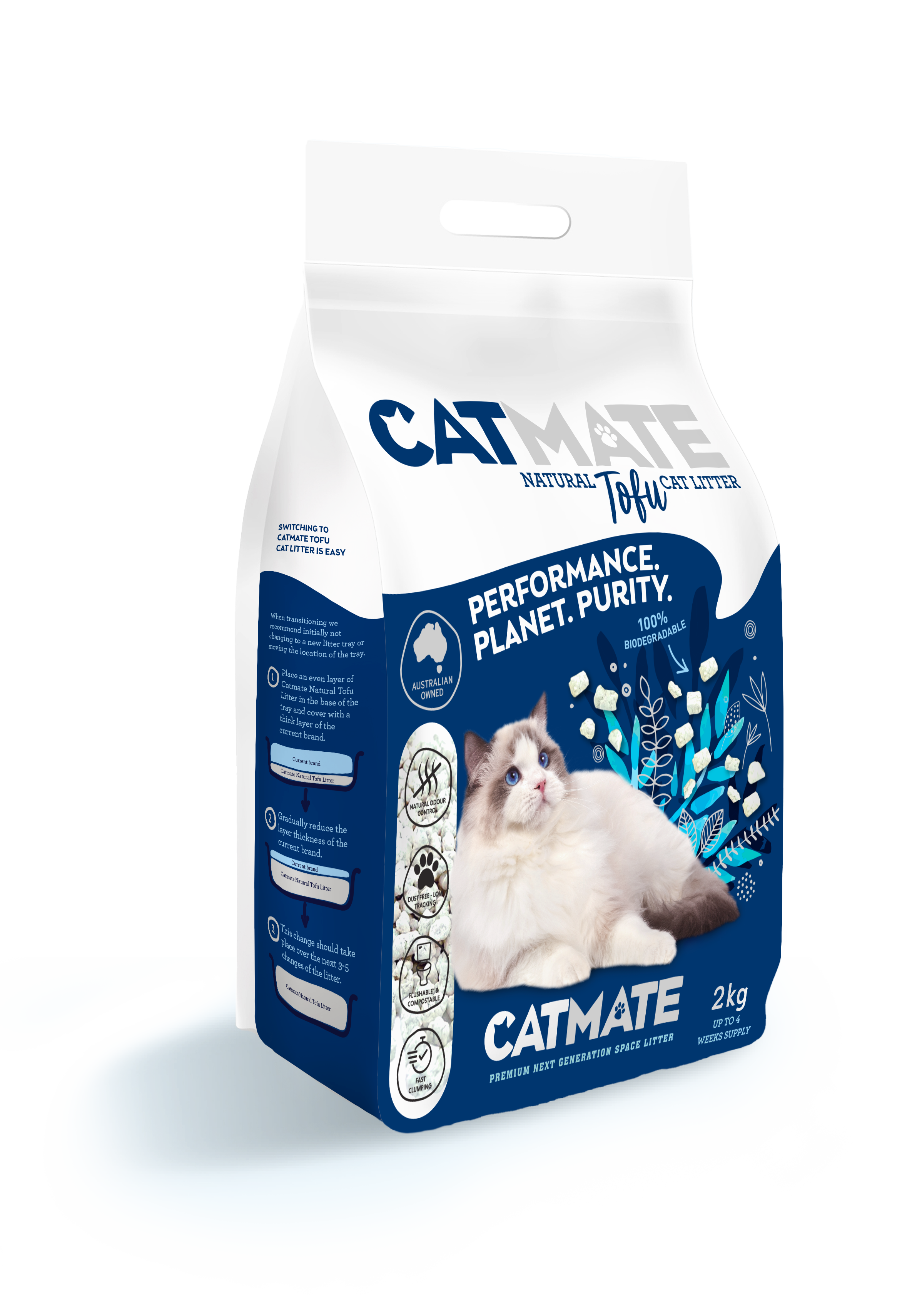 CatMate Tofu Litter (Carton of 6 bags)